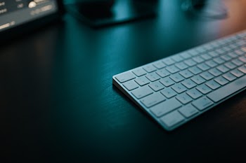 Depth Photography Of Apple Magic Keyboard