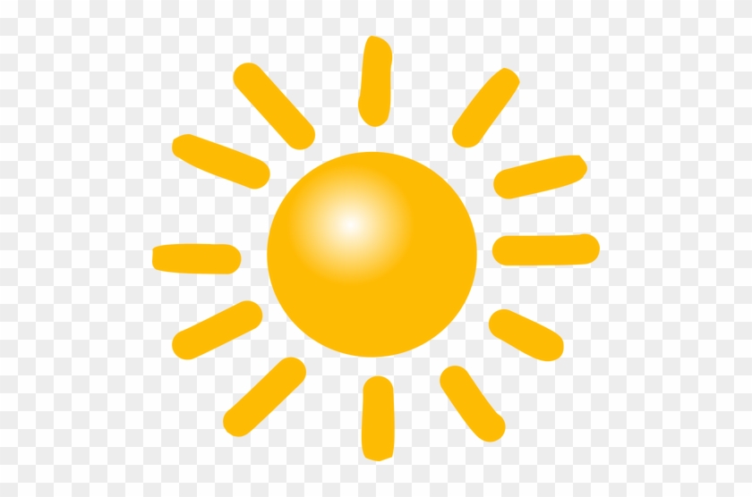 Desenho Vetorial De Sol Brilhante - Weather Symbol For Sun