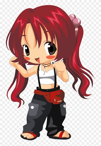 Desenhos - Girl Cartoon Transparent Background