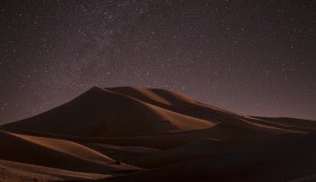 Desert during Nighttime