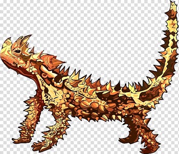 Desert horned lizard Reptile Thorny devil , Animals Animation transparent background PNG clipart
