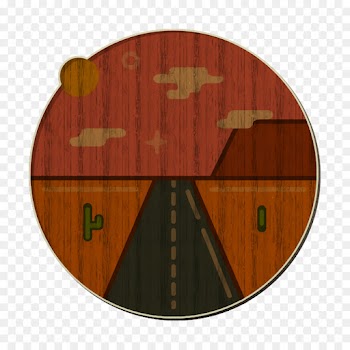 desert icon highway icon hot icon