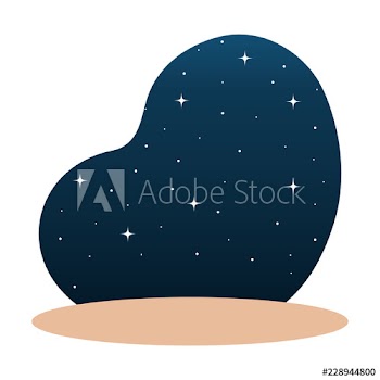 desert night manger scene background