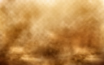 Desert sandstorm, brown dusty cloud on transparent Free Vector