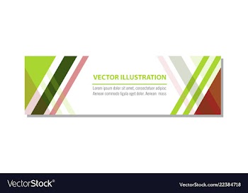 Design banner background vector image