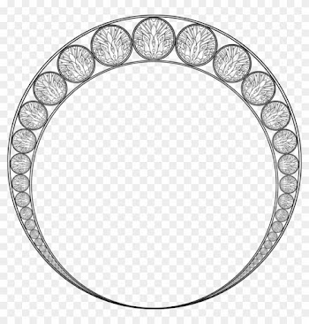 Design Clip Art Boarders - Art Nouveau Border Designs
