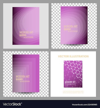 Design cover book brochure layout flyer poster vector image