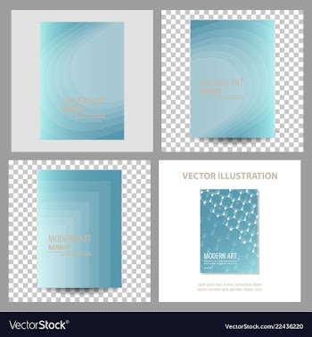 Design cover book brochure layout flyer poster vector image