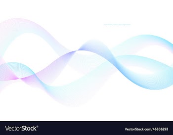 design element abstract blending curves isolated