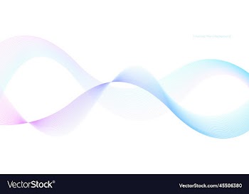 design element abstract blending curves isolated
