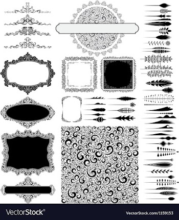 Design elements collection vector image