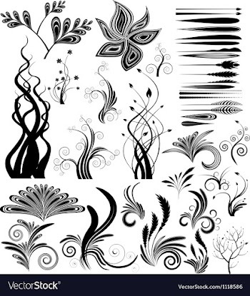 Design elements vector image
