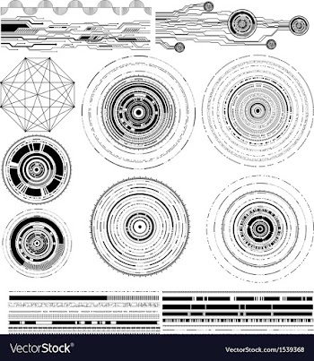 Design elements vector image