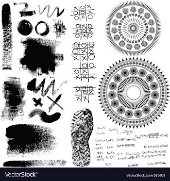 Design elements vector image