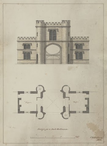 Design for a Castellated Entrance | Free Photo - rawpixel