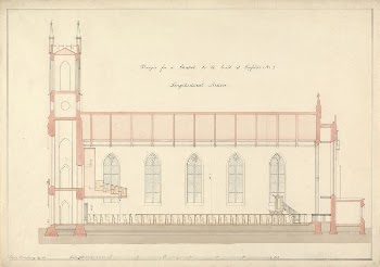 Design for a Chapel at Enfield: | Free Photo - rawpixel