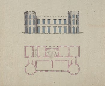 Design for Clifton Castle, Yorkshire: | Free Photo - rawpixel