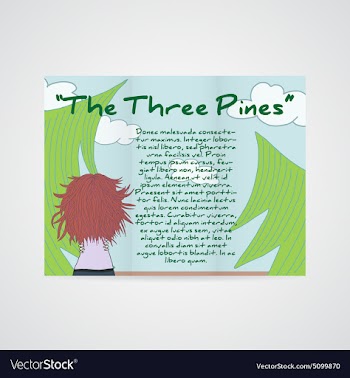 Design of brochure company vector image