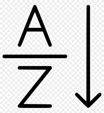 Design Sort Sorting Alphabetical Order Comments - Design Sort Sorting Alphabetical Order Comments