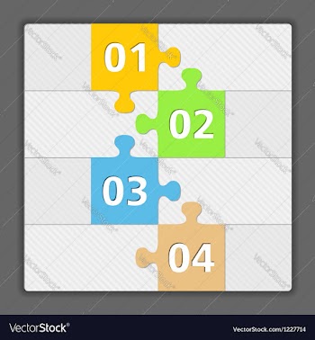  					Design Template with Four Elements vector image														