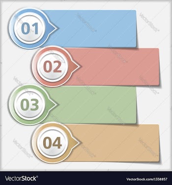  					Design Template with Four Elements vector image														