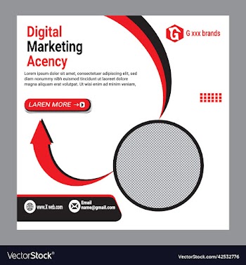 design white square web banners for social media