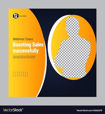 design white square web banners for social media w