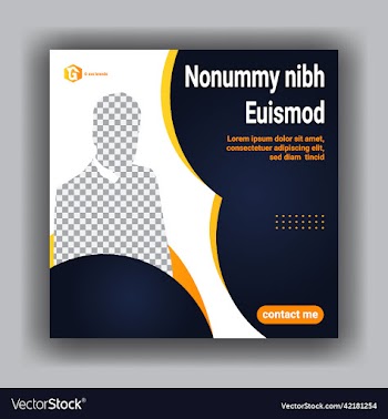 design white square web banners for social media w