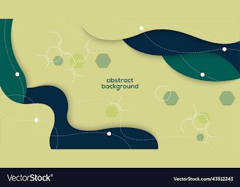 design with liquid shape trendy background