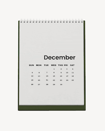 Desk calendar mockup, off white | Free PSD Mockup - rawpixel