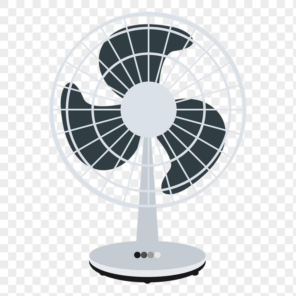 Desk fan png sticker device | Free PNG - rawpixel