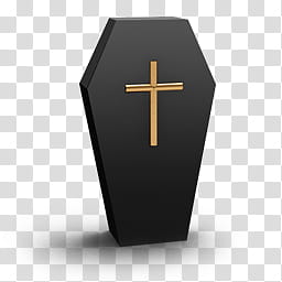 Desktop Halloween Icons, Coffin transparent background PNG clipart