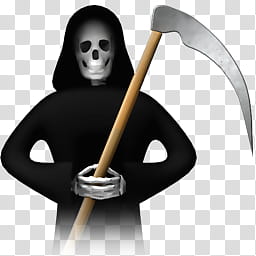 Desktop Halloween Icons, Death transparent background PNG clipart