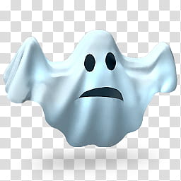 Desktop Halloween Icons, Ghost transparent background PNG clipart