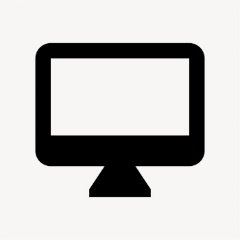 Desktop Mac, hardware icon, filled | Free Icons - rawpixel