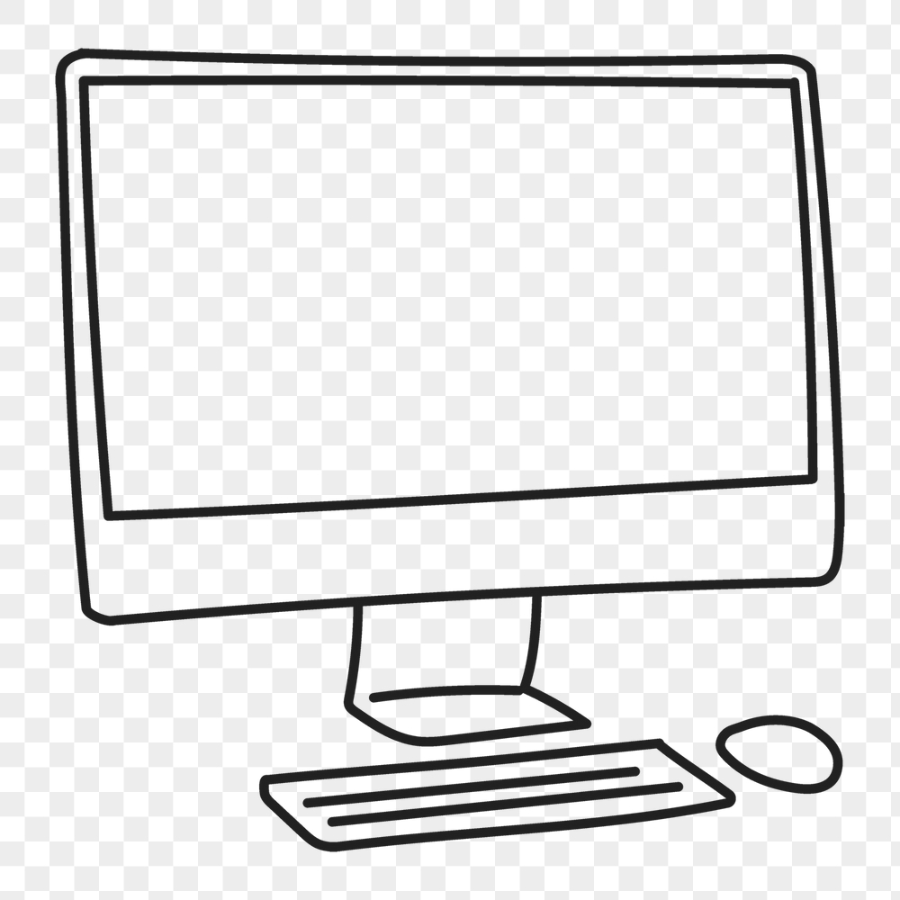 Desktop png sticker, digital device | Free PNG Illustration - rawpixel