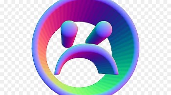 Desktop Wallpaper Holography - vaporwave 