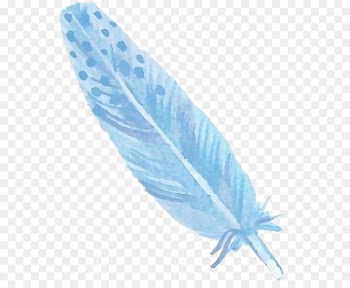 Desktop Wallpaper Image Screensaver Coloroll Journey Feather Wallpaper - blue feather 