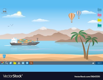 desktop wallpaper orient tale cartoon style