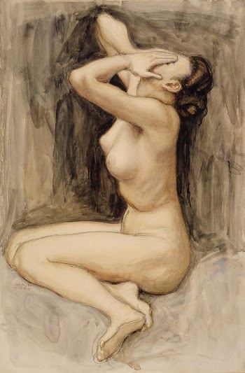 Despair, study for the "by | Free Photo - rawpixel