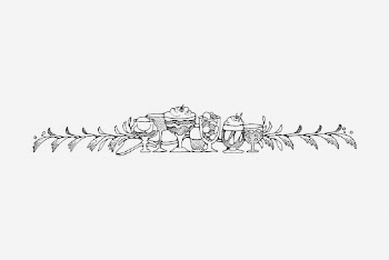 Desserts divider clipart, food vintage | Free Vector - rawpixel