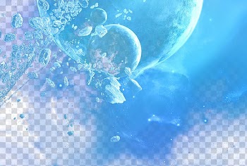 Destroyed planet illustration, Earth Blue Sky High-definition television , Earth light effect transparent background PNG clipart