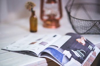 Detail of open magazine