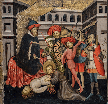 Detail of the altarpiece of Santiago. | Free Photo - rawpixel