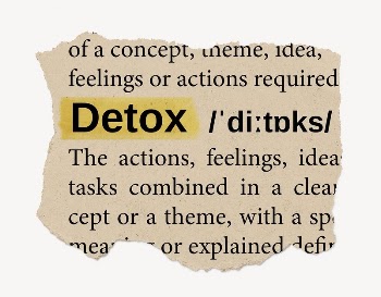 Detox ripped dictionary, editable word | Free PSD - rawpixel