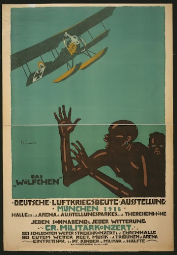 Deutsche Luftkriegsbeute Ausstellung, München, 1918 | Free Photo - rawpixel