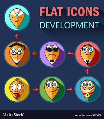 Development vector image