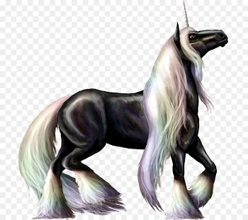 DeviantArt Art museum Mustang Unicorn - faded glory 