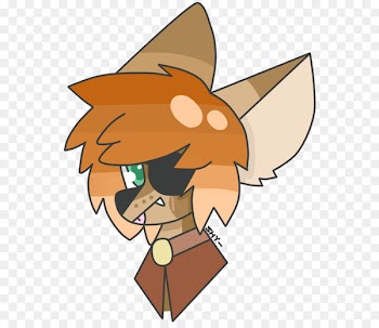 DeviantArt Artist Illustration Dog - aestetic badge 