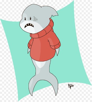 DeviantArt Shark Human Wolf - agony badge 